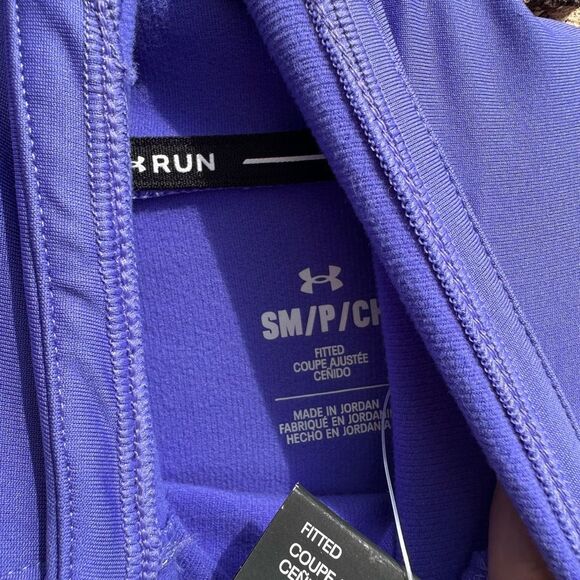 Under Armour $65 Women's Infrared Up the Pace Funnel Long-Sleeve Shirt Brilliant - Picture 5 of 10